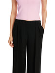 Purple Reign Wide Leg Crepe 'Witchita' Trousers <span>XC81.36W54<span>