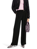 Purple Reign Wide Leg Crepe 'Witchita' Trousers <span>XC81.36W54<span>