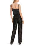 Purple Reign Sequin Wide Leg Pull On 'Washington' Trousers <span>XC81.42J28<span>