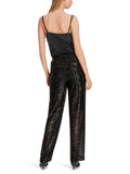 Purple Reign Sequin Wide Leg Pull On 'Washington' Trousers <span>XC81.42J28<span>