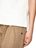 Feminine Rigour Diamante Neck Trim Top <span>ZC48.08J61<span>