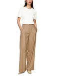 Feminine Rigour Diamante Neck Trim Top <span>ZC48.08J61<span>