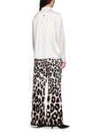 Feminine Rigour Ivory Silk Blouse <span>ZC51.09W40<span>