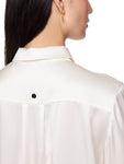 Feminine Rigour Ivory Silk Blouse <span>ZC51.09W40<span>