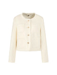 Prettied Up Cream Box Style Jacket <span>ZC12.01W33<span>
