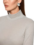 City Tour Smoke Lurex Polo Top <span>ZC48.28J34<span>