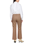 Feminine Rigour Check Straight Leg Trouser <span>ZC81.17W67<span>