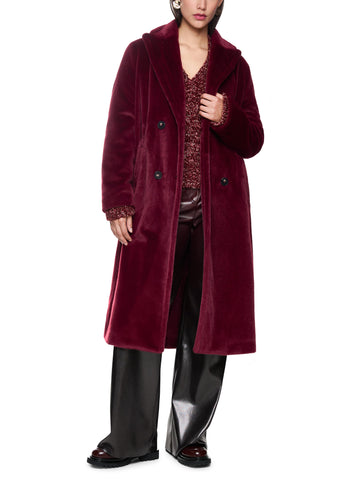 Feminine Rigour Faux Fur Coat <span>ZC11.04W42<span>