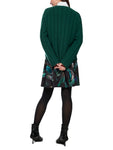 Mystic Plumage Bottle Green Ribbed Cardigan <span>ZC39.15M69<span>