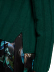 Mystic Plumage Bottle Green Ribbed Cardigan <span>ZC39.15M69<span>