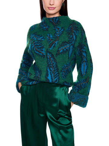 Mystic Plumage Feather Print Sweater <span>ZC41.43M63<span>