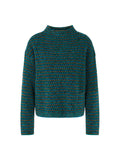Mystic Plumage Turquoise Stripe Sweater <span>ZC41.52M64<span>