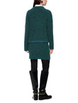 Mystic Plumage Turquoise Stripe Sweater <span>ZC41.52M64<span>