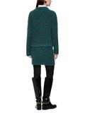 Mystic Plumage Turquoise Stripe Sweater <span>ZC41.52M64<span>