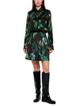 Mystic Plumage Feather Print Silk Blouse <span>ZC51.29W81<span>