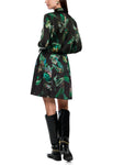 Mystic Plumage Feather Print Silk Blouse <span>ZC51.29W81<span>