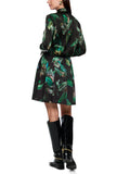 Mystic Plumage Feather Print Silk Blouse <span>ZC51.29W81<span>