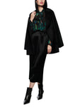 Mystic Plumage Feather Print Chiffon Blouse <span>ZC51.32W82<span>