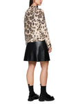 Feminine Rigour Animal Print Sweater <span>ZC41.18M33<span>