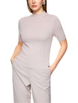 Romantic Treasures Blush Knit Crew Top <span>ZC41.06M52<span>