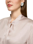 Romantic Treasures Blush Tie Neck T-Shirt <span>ZC55.01J15<span>
