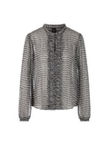 City Tour Print Chiffon Blouse <span>ZC51.22W97<span>