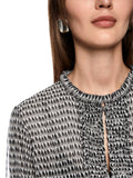 City Tour Print Chiffon Blouse <span>ZC51.22W97<span>