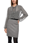 City Tour Print Chiffon Blouse <span>ZC51.22W97<span>