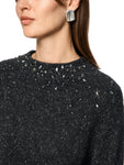 City Tour Charcoal Sequin Sweater <span>ZC41.35M57<span>