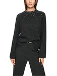 City Tour Charcoal Sequin Sweater <span>ZC41.35M57<span>