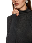 City Tour Charcoal Lurex Polo <span>ZC48.28J34<span>