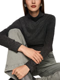 City Tour Charcoal Lurex Polo <span>ZC48.28J34<span>