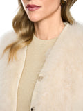 Fading Flowers Cream Fluffy Jacket <span>BC31.10W06<span>