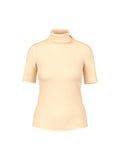 Fading Flowers Buttermilk T-shirt with High Collar <span>BC48.18J14<span>