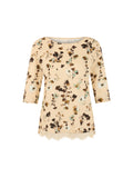 Fading Flowers Floral Woodland T-Shirt with Lace Trim <span>BC48.31J47<span>