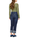 Leolicious Fendou Jeans With Leopard Print Turn Up <span>BC82.03D08<span>