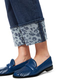 Leolicious Fendou Jeans With Leopard Print Turn Up <span>BC82.03D08<span>