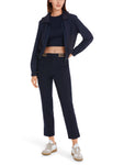 Heartbreaker Navy Cotton Straight Leg Trouser <span>YS81.12W08<span>