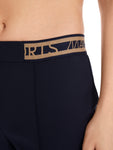 Heartbreaker Navy Cotton Straight Leg Trouser <span>YS81.12W08<span>