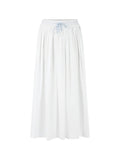 Salty Breeze White Pleat Pull On Aline Skirt <span>AS71.13W85<span>