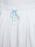 Salty Breeze White Pleat Pull On Aline Skirt <span>AS71.13W85<span>
