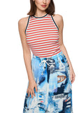 Salty Breeze Stripe Vest Top <span>AS61.05J90<span>