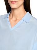 City Vibing Sky Blue Polo Top <span>AS55.06J67<span>