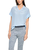 City Vibing Sky Blue Polo Top <span>AS55.06J67<span>