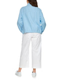 Salty Breeze Pale Blue Cotton Jacket <span>AS31.35W48<span>