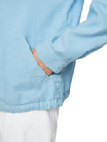Salty Breeze Pale Blue Cotton Jacket <span>AS31.35W48<span>