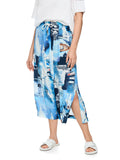 Salty Breeze Print Skirt <span>AS71.20W49<span>