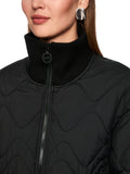 Tigermania Black Quilted Jacket <span>AS12.01W04<span>