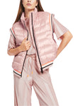 Fit For Leo Quilted Dusky Pink Down Gilet <span>XS37.01W02<span>