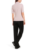 Fit For Leo Dusky Pink Crew Neck Top <span>XS48.04J50<span>